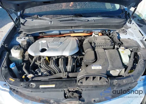 2013 Hyundai Sonata Hybrid Limited из США, поврежденный, VIN KMHEC4A4XDA083289